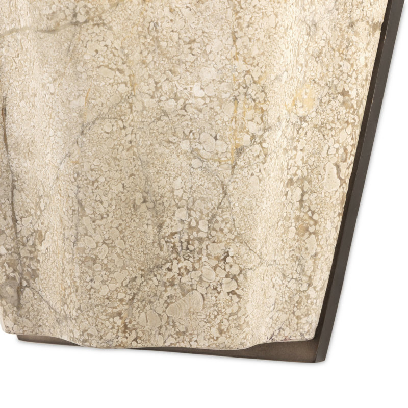 Applique murale Astra - marbre italien crème, Crème, crème