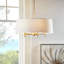 Lustre à 5 lumières à intensité réglable Presidio avec abat-jour en forme de tambour et hauteur réglable-47987031