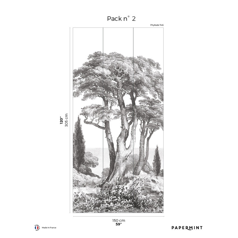 Porquerolles, paquet de 2 Arehart, Emballage de deux