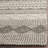 Jacques Hand Woven Wool/Cotton Striped Rug in Gray/Ivory-1670634229