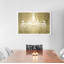 Dramatic Entrance Gold - peinture sur toile-27064375-27064376