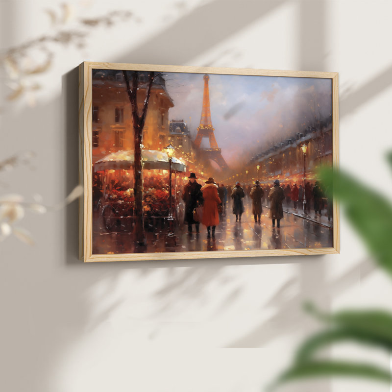 «Chirstmas Art» - CDxx - Reproduction encadrée - Restickable, H 8 po x l 10 po, Naturel