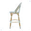 Tabouret de bar en osier d'extérieur 29,25 po