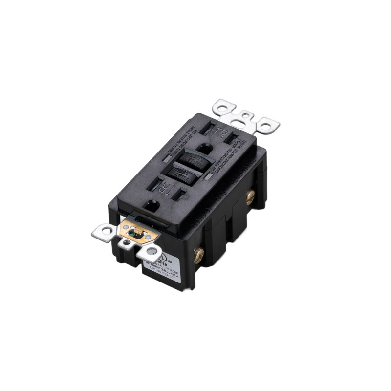 Outlet Module / Duplex GFCI, Black