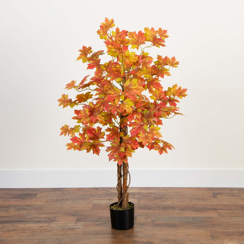 Arbre d'automne artificiel Autumn Deluxe, H 48 po x l 26 po x P 26 po