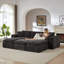 Canapé-lit modulaire surdimensionné 109 po Cloud Couch-1438995050