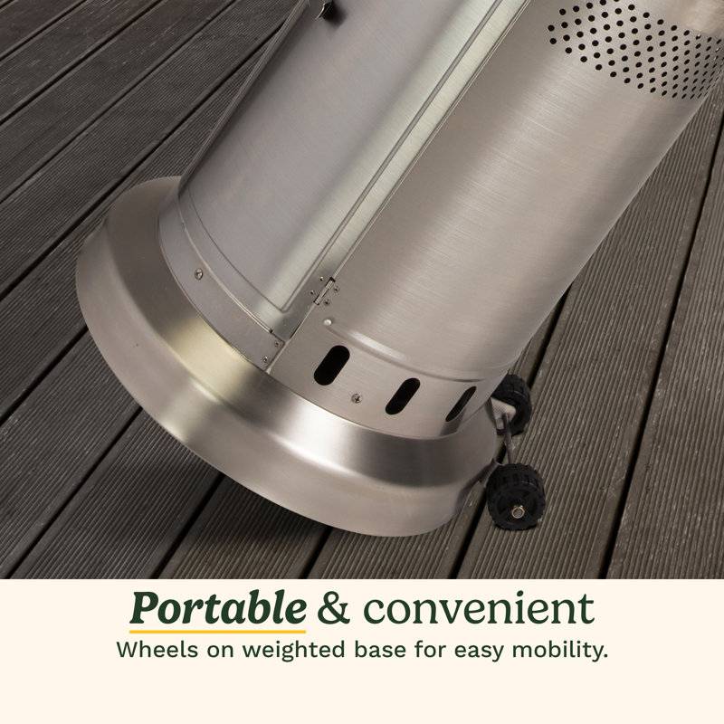 Stainless Steel Propane Patio Heater