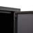 Metal Folding Filing Storage Cabinet With Adjustable Shelf, Locking Doors, Black, Easy To Assemble, Spring Loaded Door And Solid Steel Tube Shaft Black Locker Ideal For Office, ,