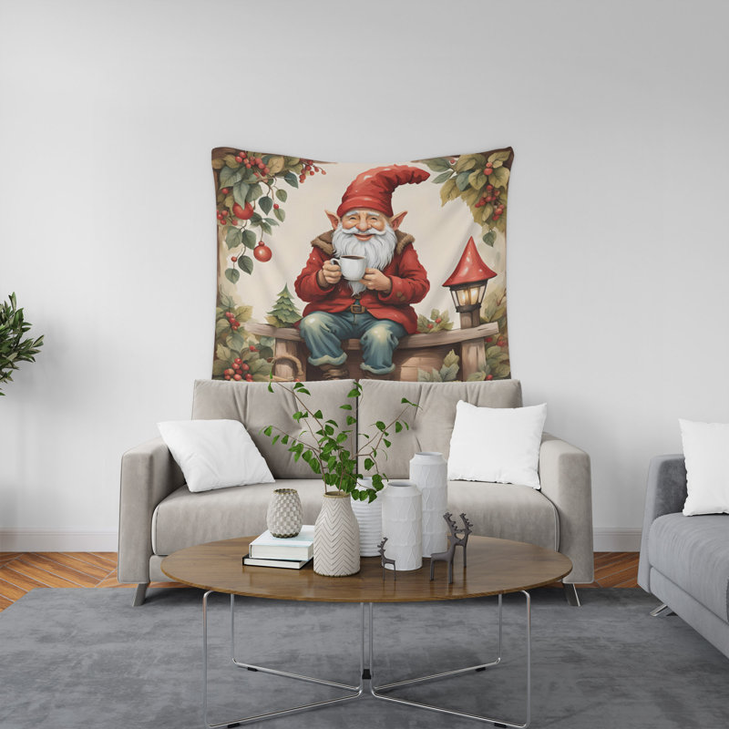 Tapisserie murale, H 88 po x l 104 po x P 1,2 po