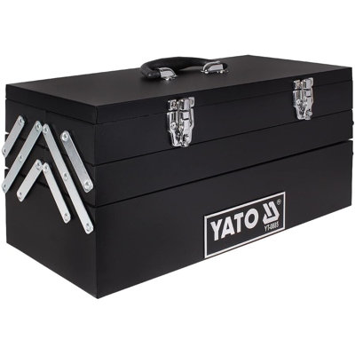 Yato Metal Toolbox 0885 - Black