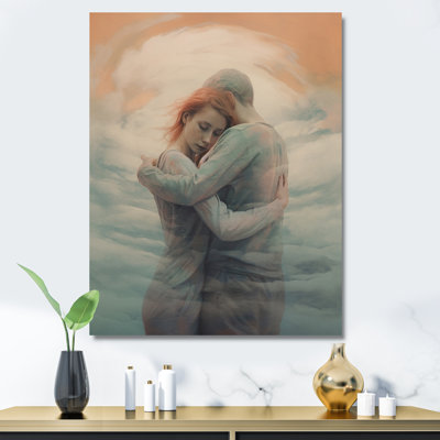 " Passionate Hug Couple Celebration I "