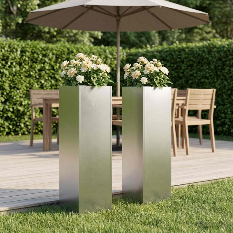 Planter, 75cm H x 20cm W x 20cm D, 2