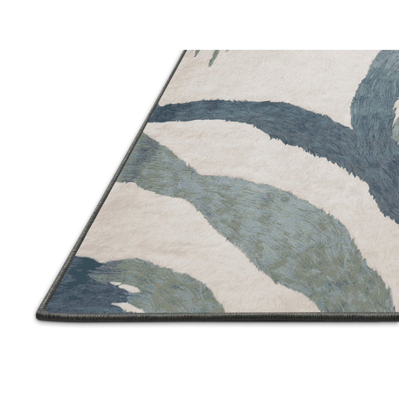 Silky Soft Plush Gray Area Rug, Rectangle 5' x 8'