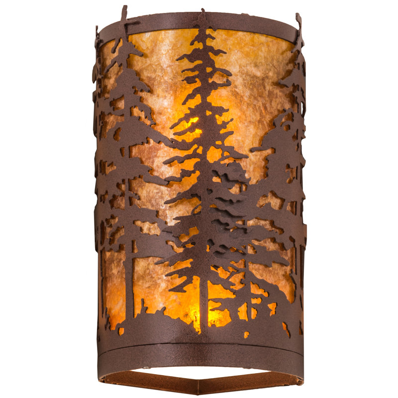 Rustic Lodge 2 - Light Flush Mounted Sconce