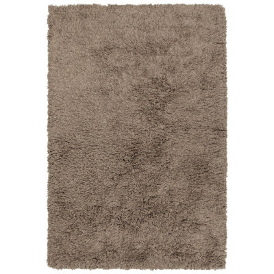 Noely Wool Area Rug in Brown