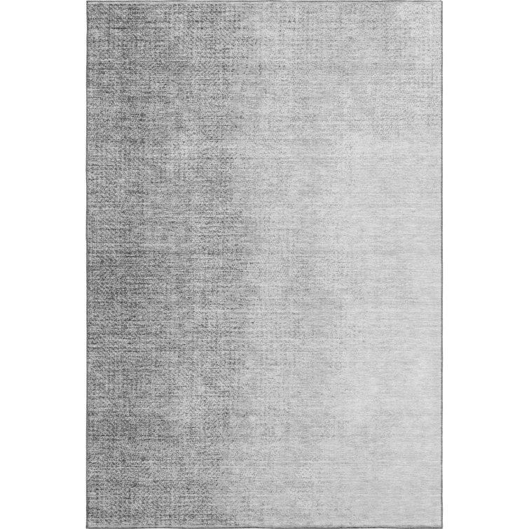 Premium Machine Washable Prisco Gray Rug