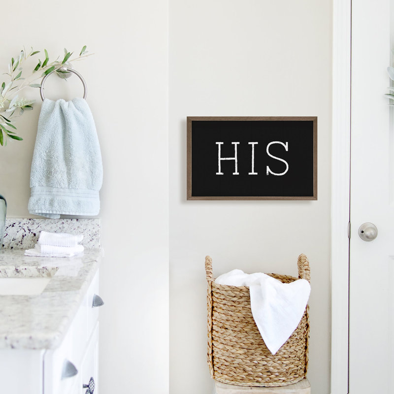 His Black, 24" H x 36" W