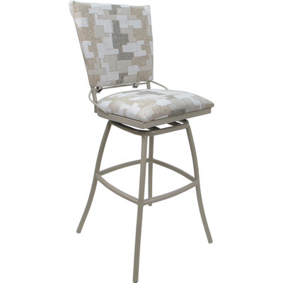 Tabouret de bar d'extérieur d'extérieur 34 po