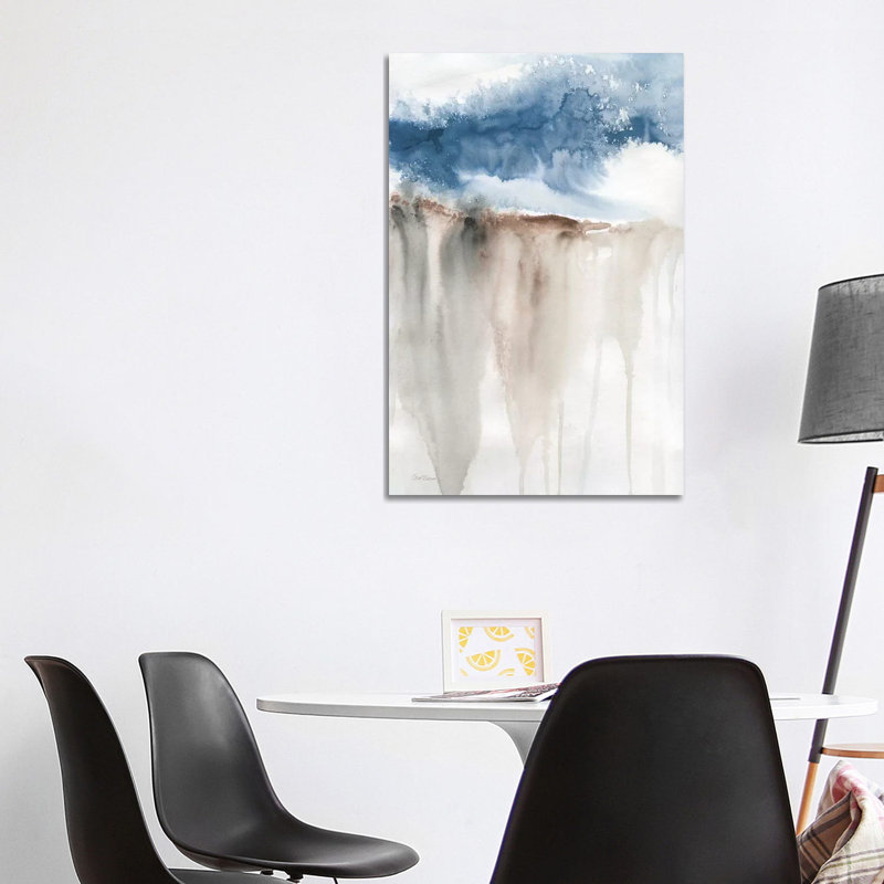 « Windy Cliff II » par Carol Robinson, reproduction d’art, H 40 po x l 26 po x P 1,5 po, Toile tendue, Pas de tapis
