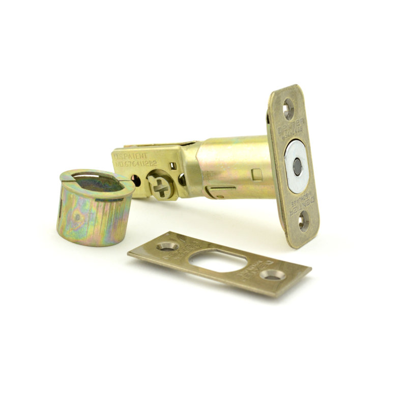 J Series Single Cylinder Deadbolt, Antique Brass