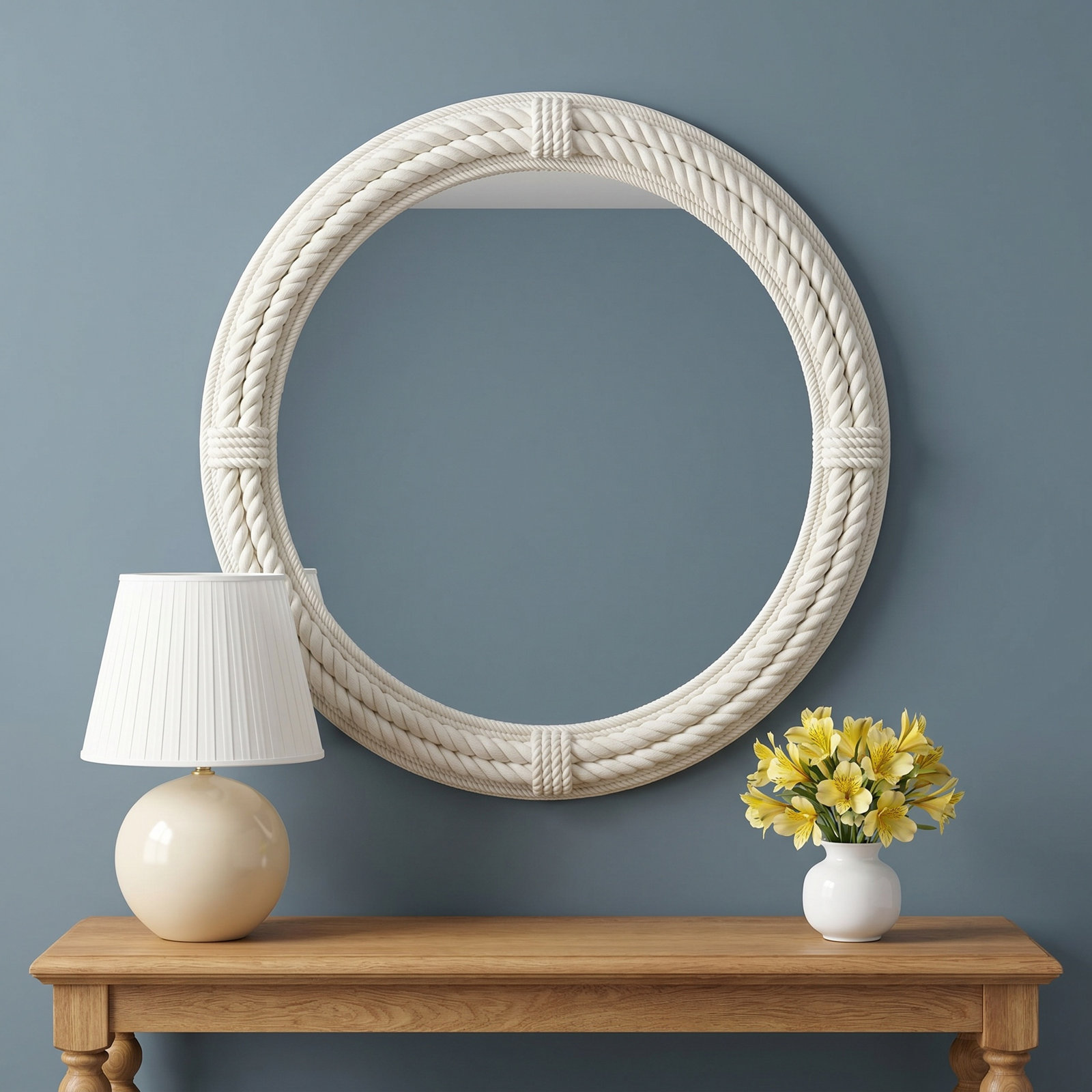36" Rope Accent Mirror