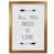 Honey Oak Frame