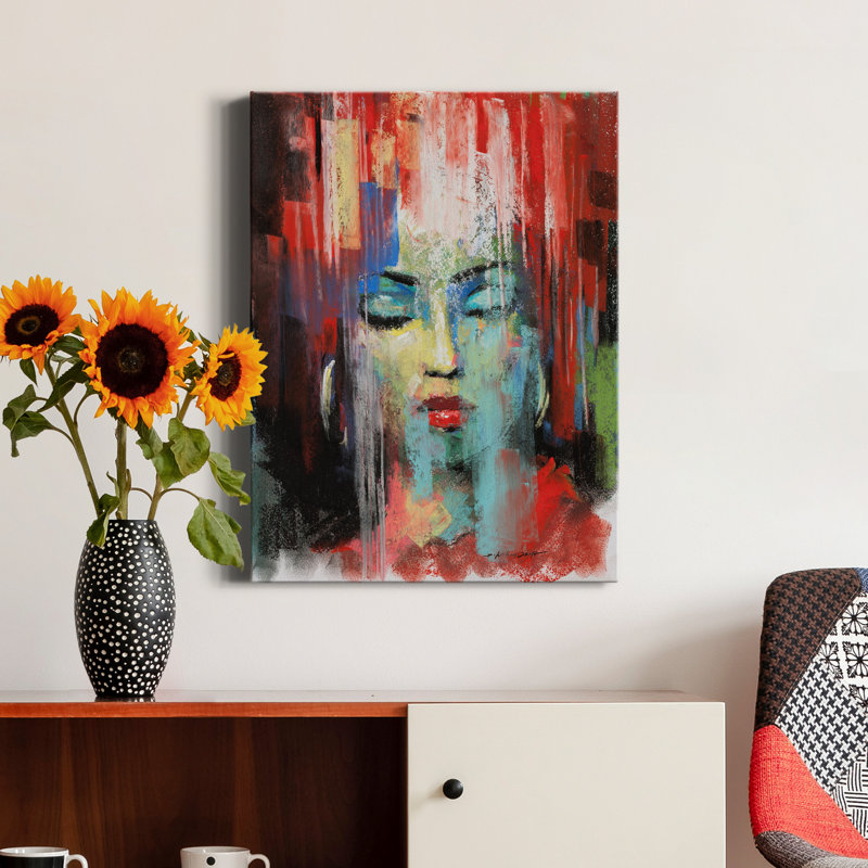 «Pop Pastel III» par E. Anthony Orme, reproduction d'art sur toile tendue, H 32 po x l 24 po x P 1 po