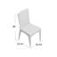 Chaises d'appoint d'extérieur en osier Appoline