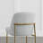 Gerlikka Upholstered Counter Stool with Metal Frame (Set of 4)
