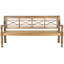 Paull Solid Wood Acacia Outdoor Bench-15376225