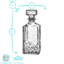 Prysm 1L Whiskey Decanter