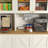 Chen Double Glazed Doors and Open Countertop Cabinets &Bookcase-1757535378