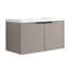 Meuble-lavabo mural 36 po avec lavabo en résine-728555393