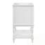 Meuble-lavabo avec lavabo, 2 portes et tablette ouverte-829673754