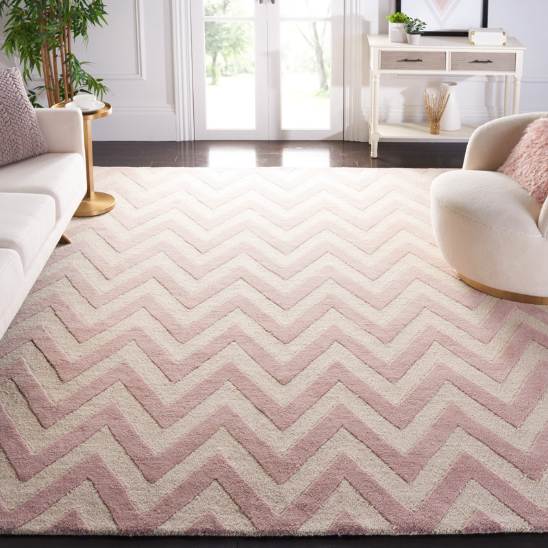 Tapis en laine touffeté à la main Sanyla, Rectangle 9 pi x 12 pi