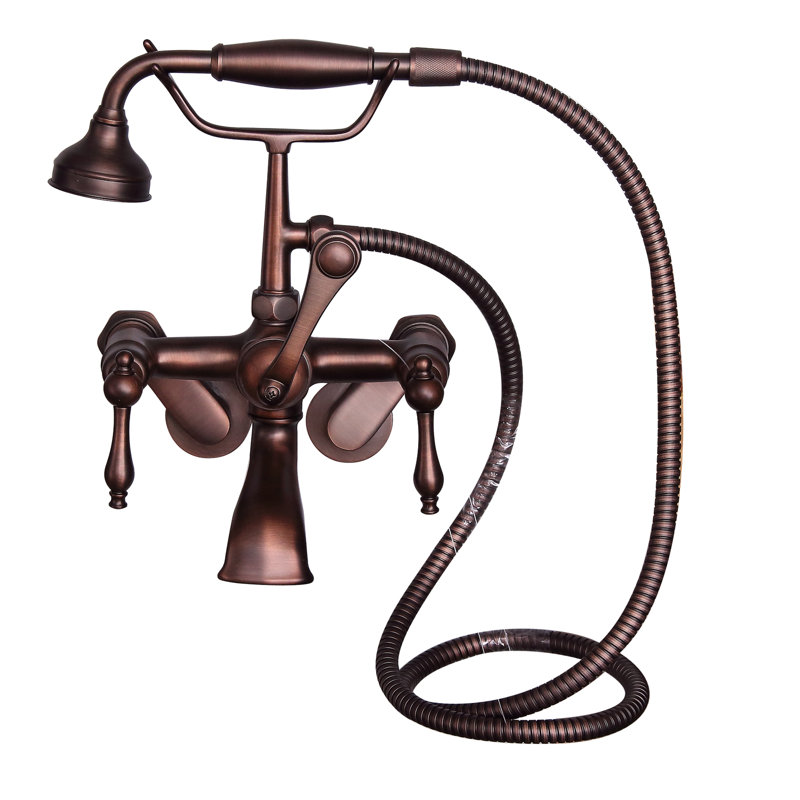 72'' x 30'' Soaking Cast Iron Bathtub, Oil Rubbed Bronzed