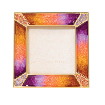 Leland Pavé Corner Single Picture Frame
