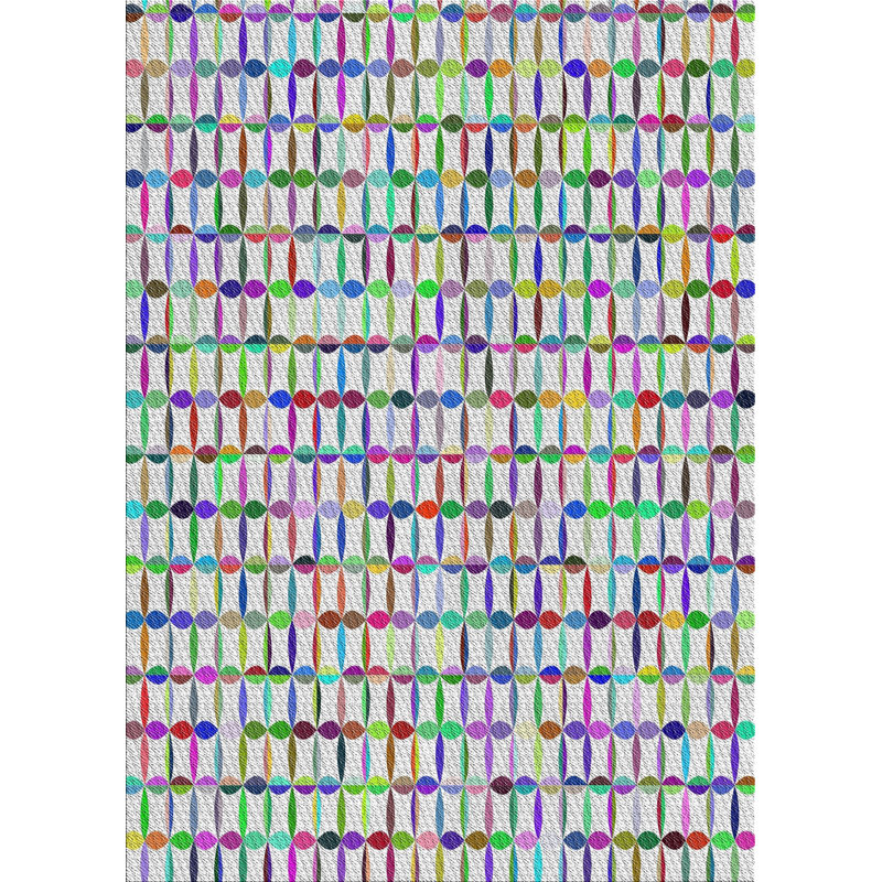 Tapis rouge/vert/bleu, Rectangle 5 pi x 7 pi