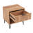 Dumbo 20" Fluted Nightstand In Golden Brown  (Only Nightstand)-362834083