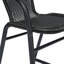 Tabourets de bar en rotin PE de qualité commerciale avec cadre en acier et repose-pieds Nannie-97765934