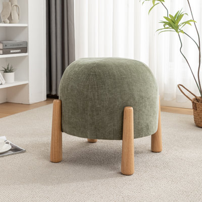 Repose-pieds empilable Mayfair - vert eucalyptus
