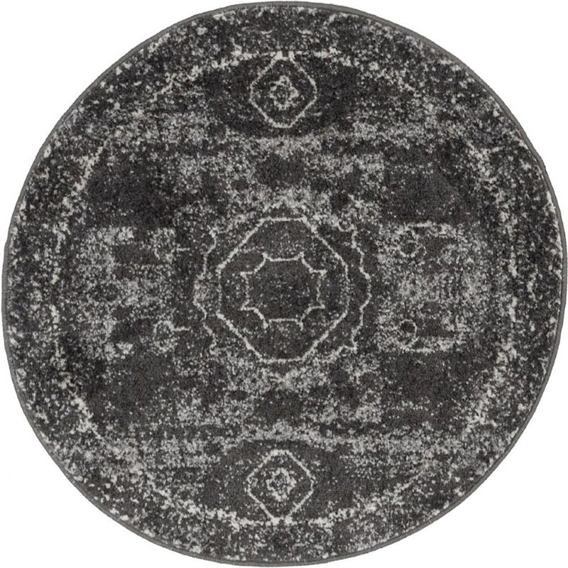 Vienna Oriental Indoor Rug, Round 3'