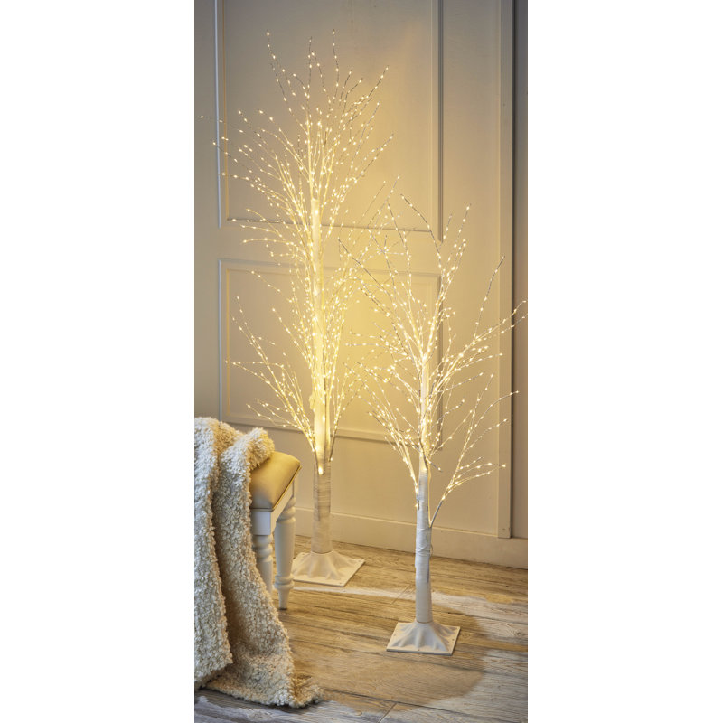 Twinkle Led Pine Tree 5Ft, White