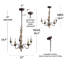 Lustre 5 lumières façon bougie Houghtaling-1259716821