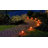 Electric Pathway Lights with 10 Flickering Orange Bulbs