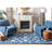Cryal Hand Tufted Wool And Cotton With Latex Floral Rug-1553755148
