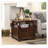 Walnut 2-Drawer End Table