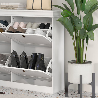 20 Pair Shoe Storage Cabinet