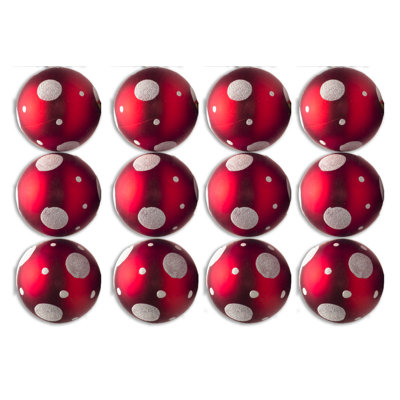 12 Piece Ball Ornament Set