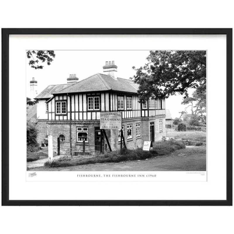 Fishbourne, The Fishbourne Inn C1960 - Single Picture Frame Print, 60cm H x 80cm W x 2.3cm D